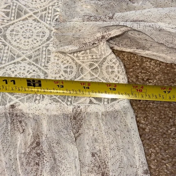 Anthropologie • 100% Silk Meadow Rue Aeris Peasant Blouse - Picture 10 of 12